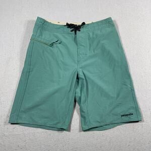 Patagonia Green Men's Flat Front Shorts